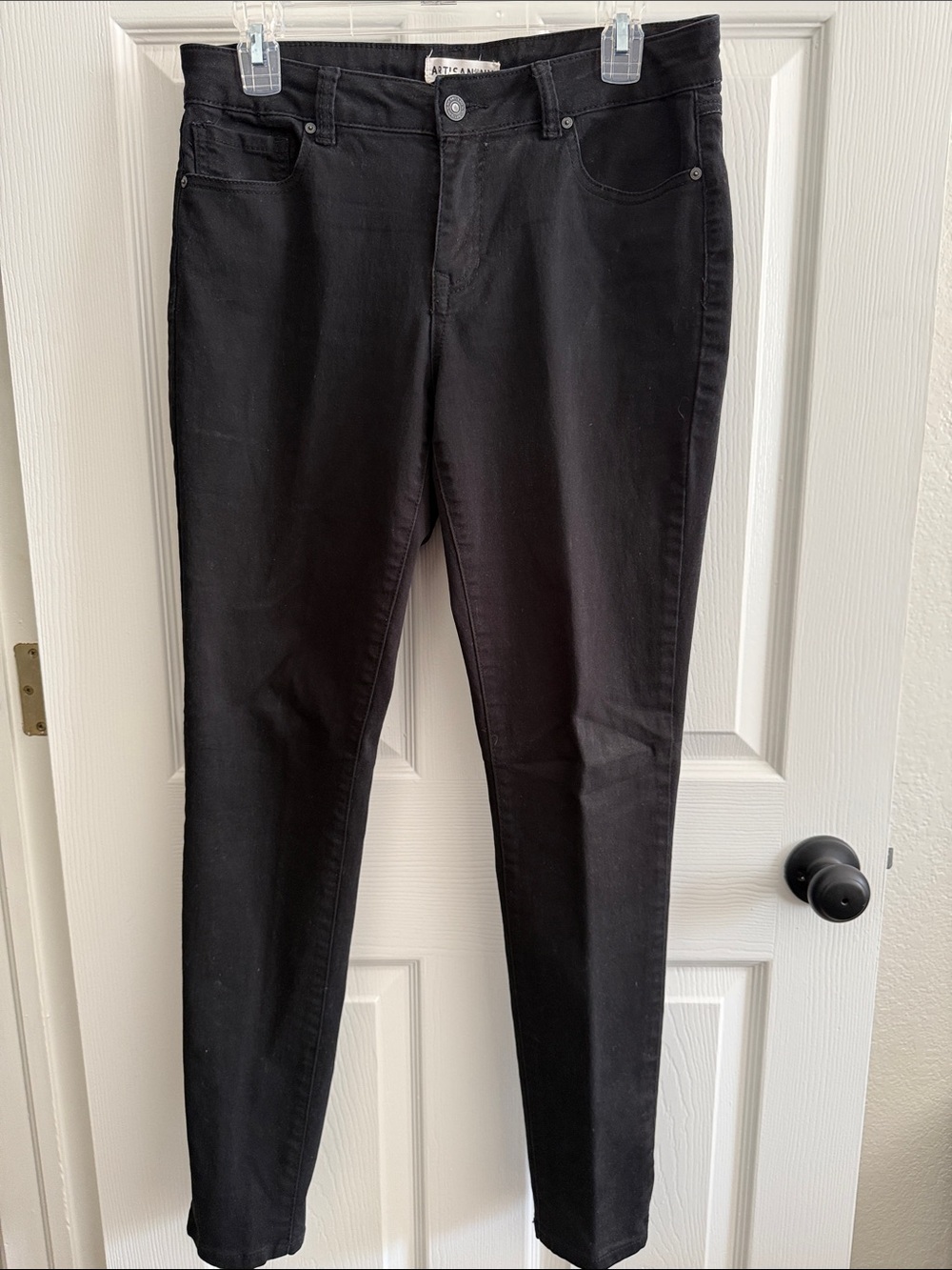 Artisan Ny Black Skinny Jeans for Women